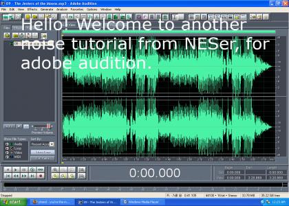 Adobe Audition noise tutorial II