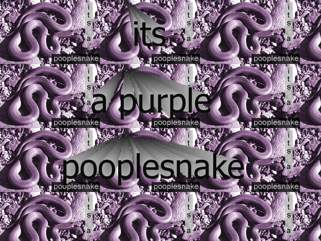 pooplesnake