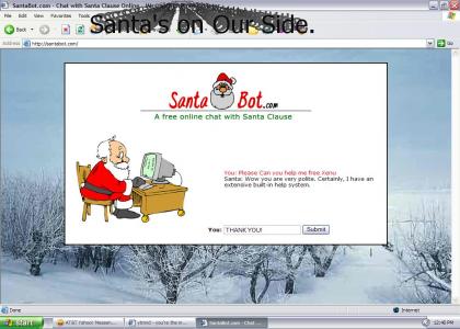 Santa is on our side-scientology