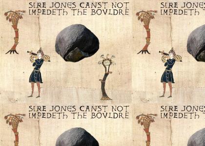Medieval Jones Can't Stop the Rock!