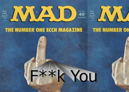 MAD Magazine has a message for you