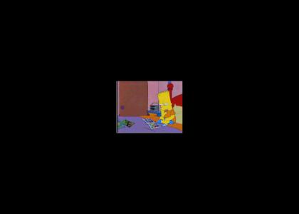 Bart's mortal enemy is.... Disturbed! (original)