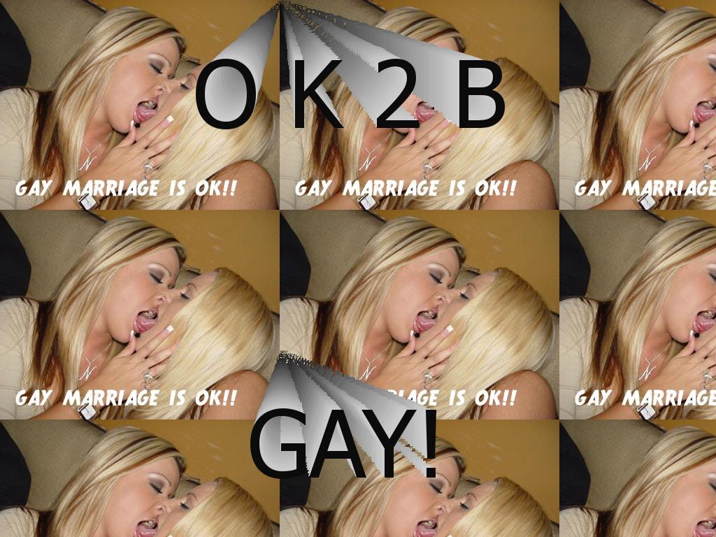 gaymarriageisokay