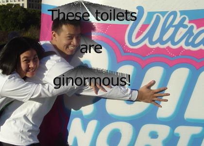 Ginormous Toilets!