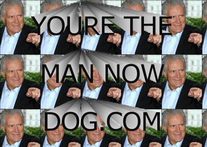 Trebek's the Man Now, Dog!