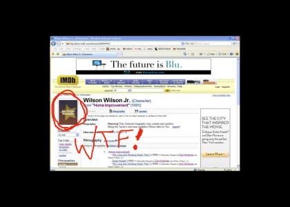 I went on imdb to try and see wilsons true face...