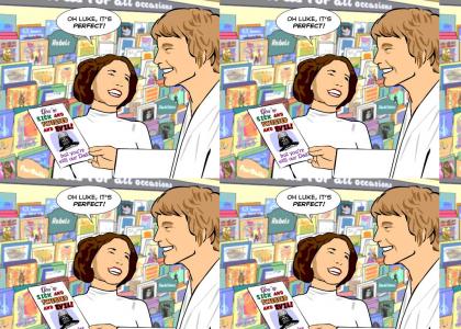Luke And Leia Find A Perfect Fathers Day Card