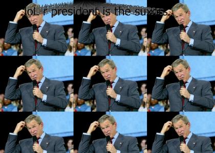 Bush is stumped
