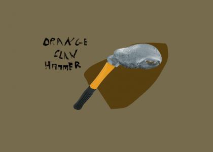 Orange Claw Hammer