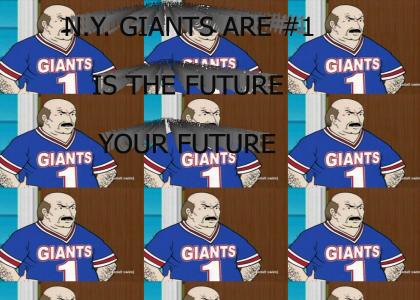 The NY Giants are #1 (Aqua Teen Hunger Force)