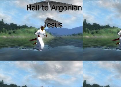 Argonian Jesus loves you