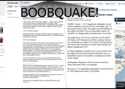 Boobquake 2010
