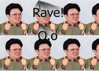 Kim Jong il loves to rave