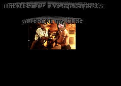 If all these myspace suicide parodies don't stop, we might release the curse of... EMO-tep!!!
