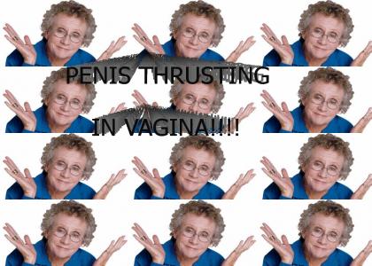 Ungodly Old Lady + Penis Thrusting in Vagina
