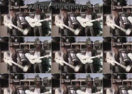 ZZ Top ridin' spinnas