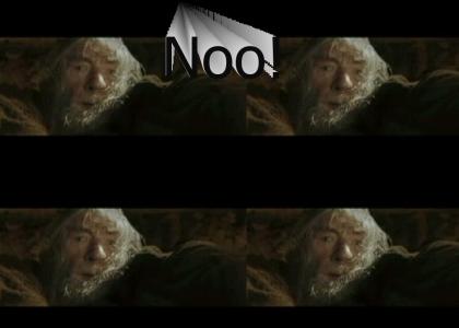 Gandalf is about to die!
