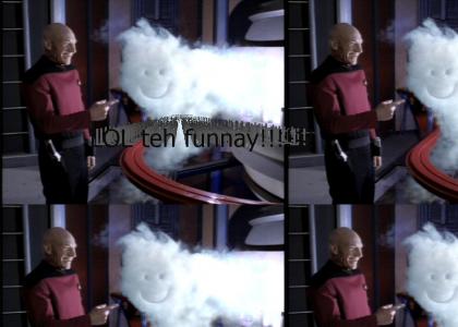 Picard makes teh funnay