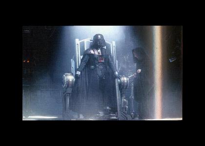 Vader contempates the loss of Padme