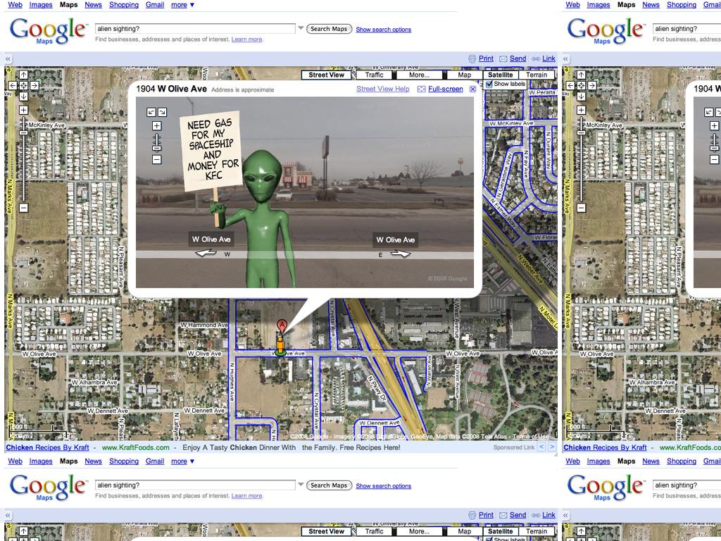 googlemapsfindaliens