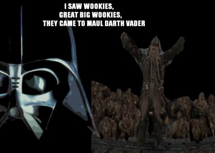 Wookie Mauled Vader