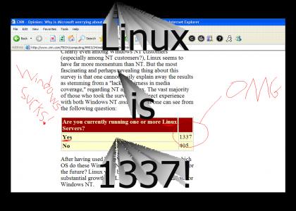 Linux is 1337!