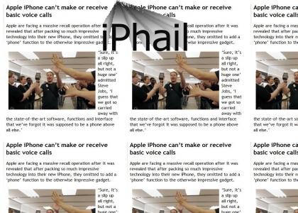 iphone phails