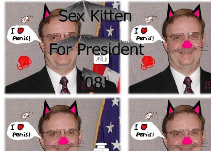 Sex Kitten For President
