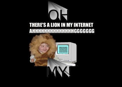Lions in my internet?!!