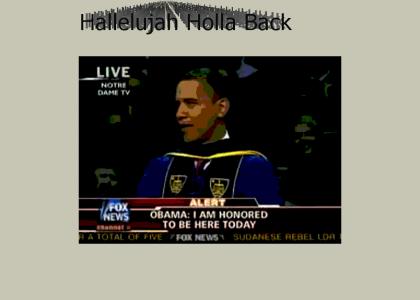 HHBTMND - Hallelujah Holla Back - Obama