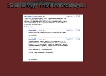 Anon Teaches Scientologist
