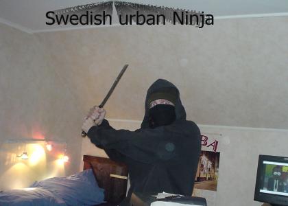 Swedish urban Ninja