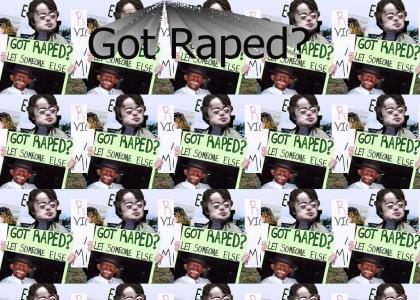 Brian Peppers Rape Protest!