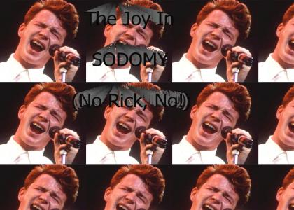Rick Astley Finds Joy In Sodomy