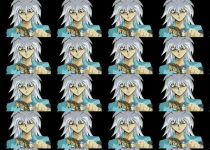 Bakura loves meat