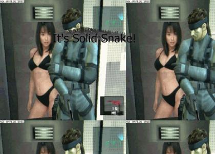 It's Solid Snake!