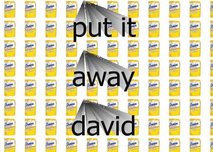 put it away david