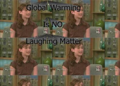 What Julianna Rose Mauriello (Stephanie) thinks of globle warming