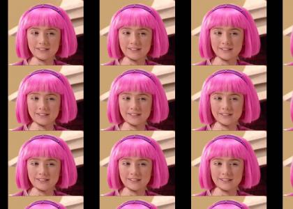 LazyTown Stephanie's Hair doesn't Change Expressions