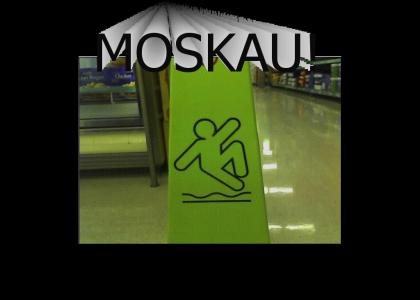 Slippery Moskau