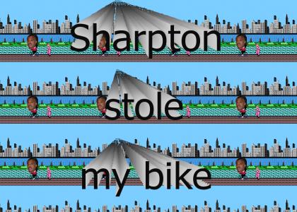 Al Sharpton Stole my Bike!