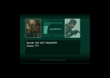 Metal Gear Snakes On A Plane