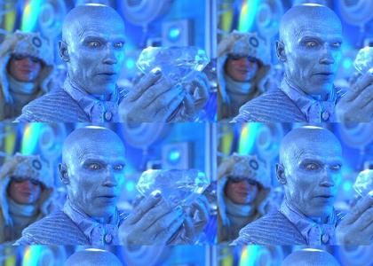 Mr. Freeze likes to say cold words!