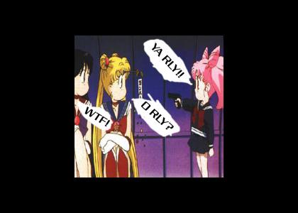 Sailor Moon O RLY Gun point