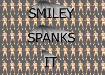 Norman Smiley spanks it!