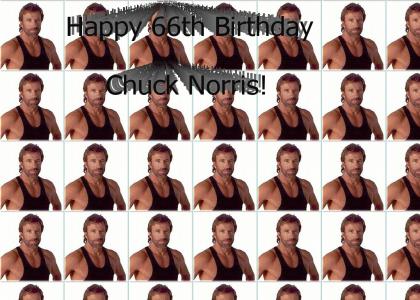 Happy Birthday, Chuck Norris!