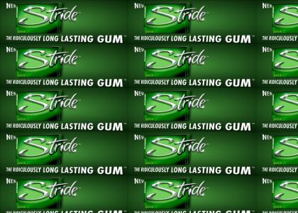 Stride gum