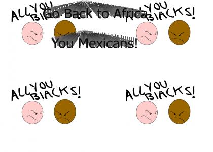 Mexicans end racism