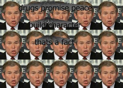 dubya song 2 bushs ode to drugs