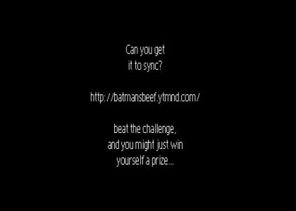 A YTMND Challenge
